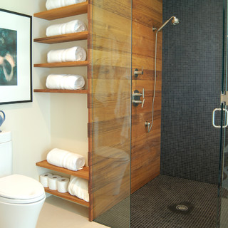 bathroom remodel shower ideas mean more choice in materials like teak on the floor, wall or a bench